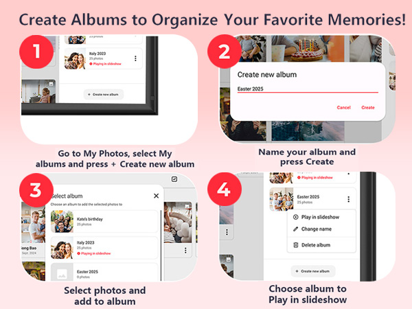 15.6inch FRAMEO Digital Photo Frame Digital Picture Frame