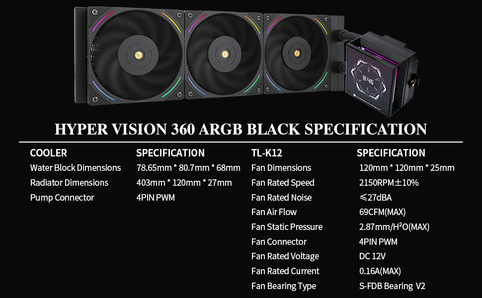 HV 360 BLACK ARGB