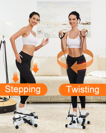 Mini Stepper with Resistance Band