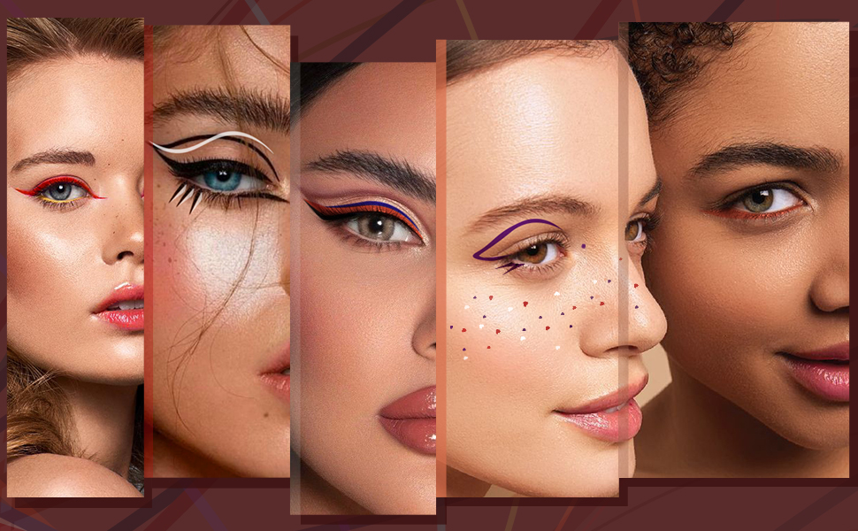 eyeliner farben palette