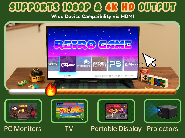 Retro Gaming Console