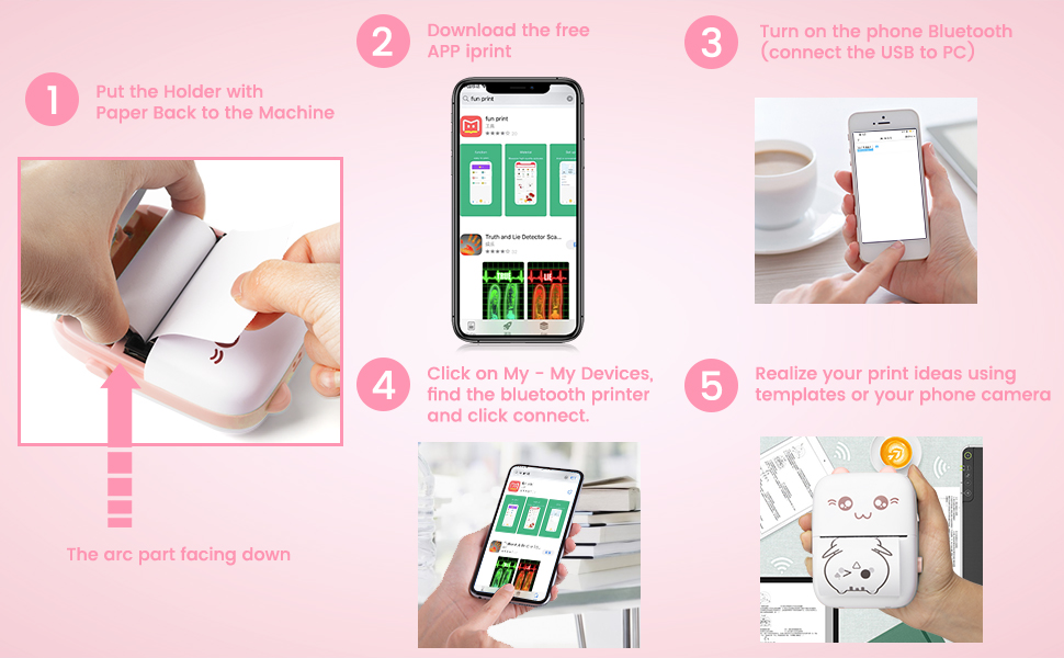 Mini Printer Installation & Instructions