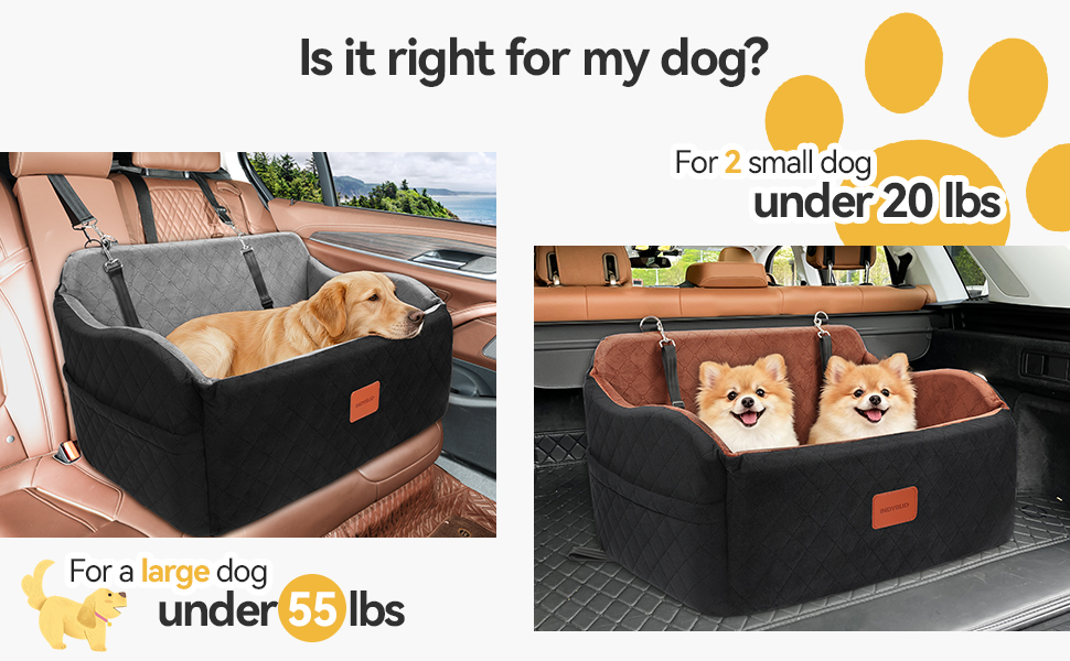 large Dog Booster Car seat