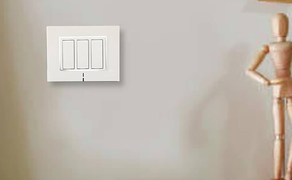 PM Cona Axis 2M Plate (White) 10702 – Sleek & Durable Cover Plate