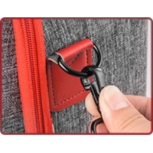 Removable Shoulder Strap Silver