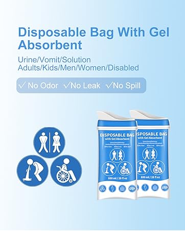 Disposable Bag With Gel  Absorbent