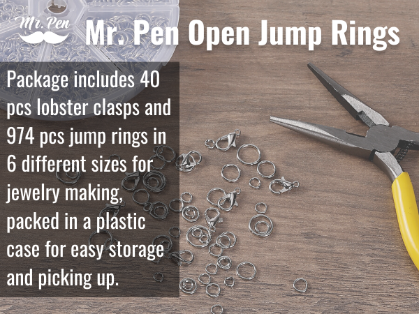 Mr. Pen- Open Jump Rings