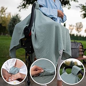 nursing cover for breastfeeding; nursing cover up for breastfeeding; baby car seat cover; Muslin
