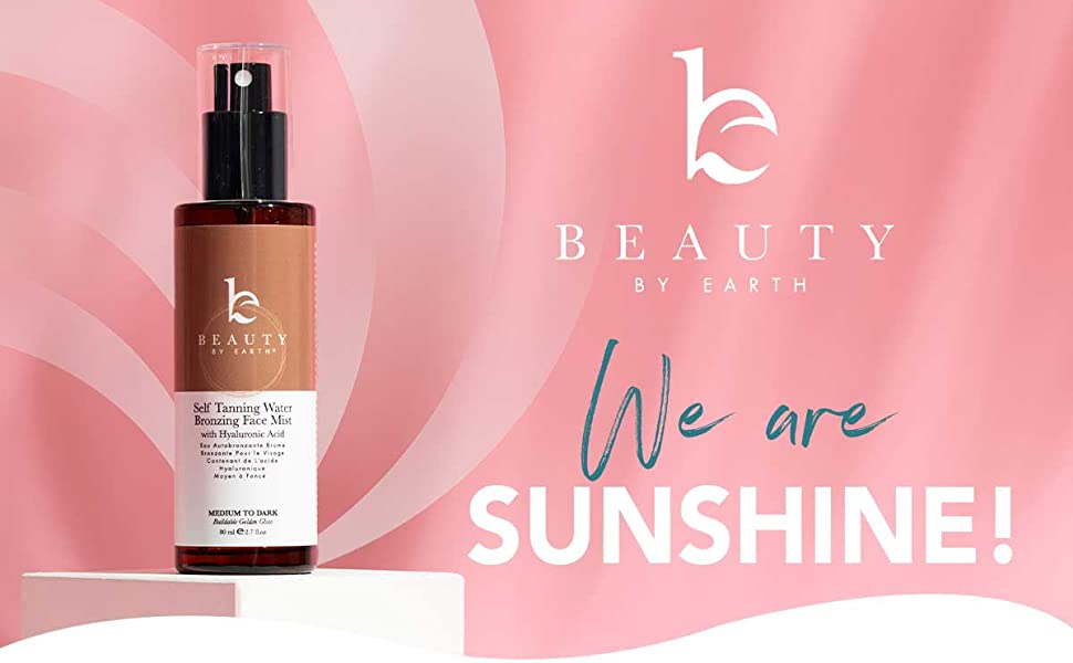 Beauty By Earth Self Tanner Face Mist Face Tanner Made with Natural