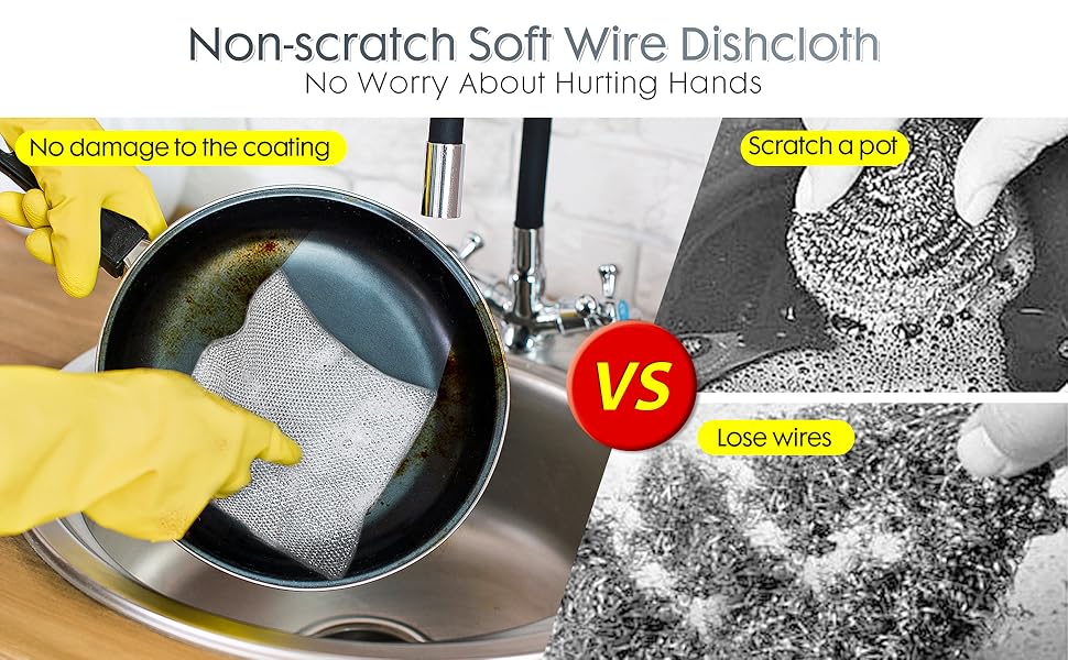 steel scrub for utensils