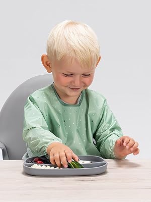 Lätzchen für Babys - mit Langarm