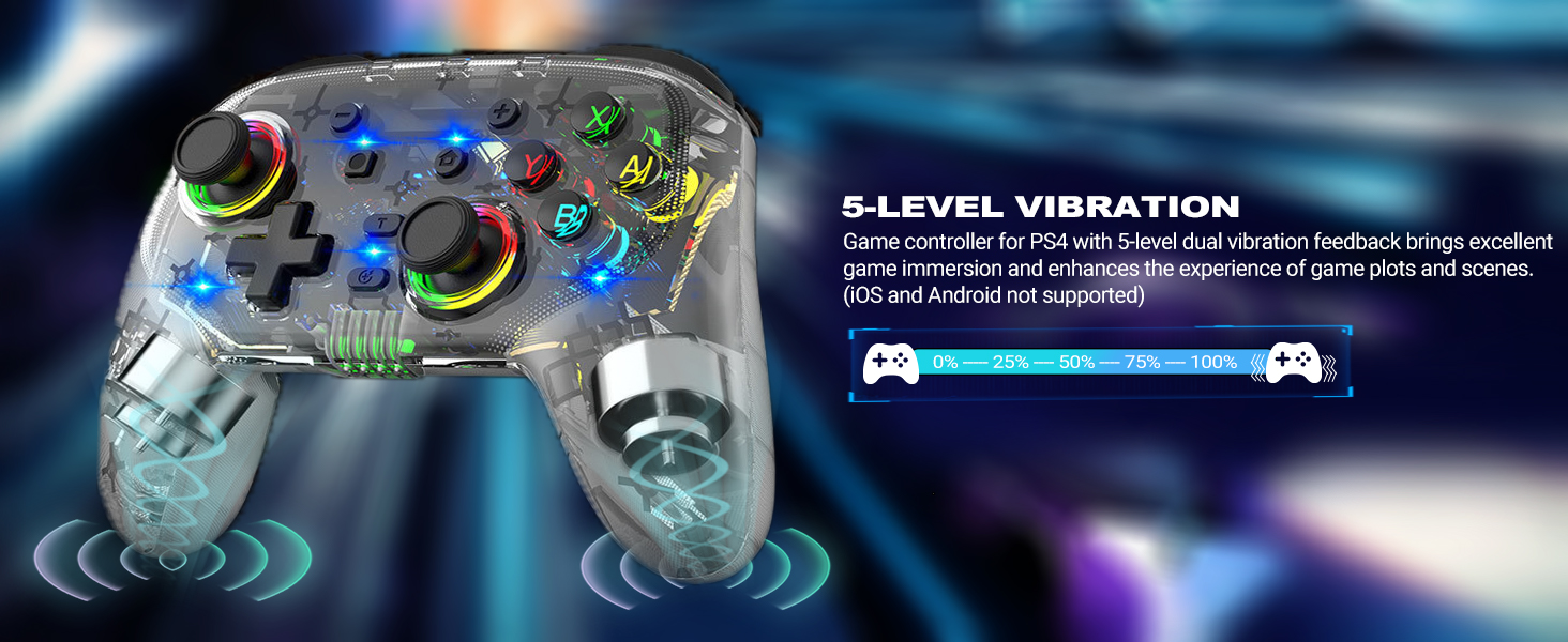 arVin Wireless Controller for Switch/Lite/OLED/PS5/PS4/PC