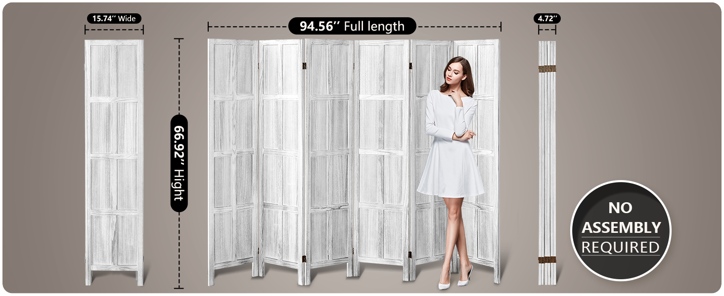 wood room divider