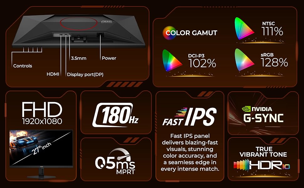 27 inch gaming monitor