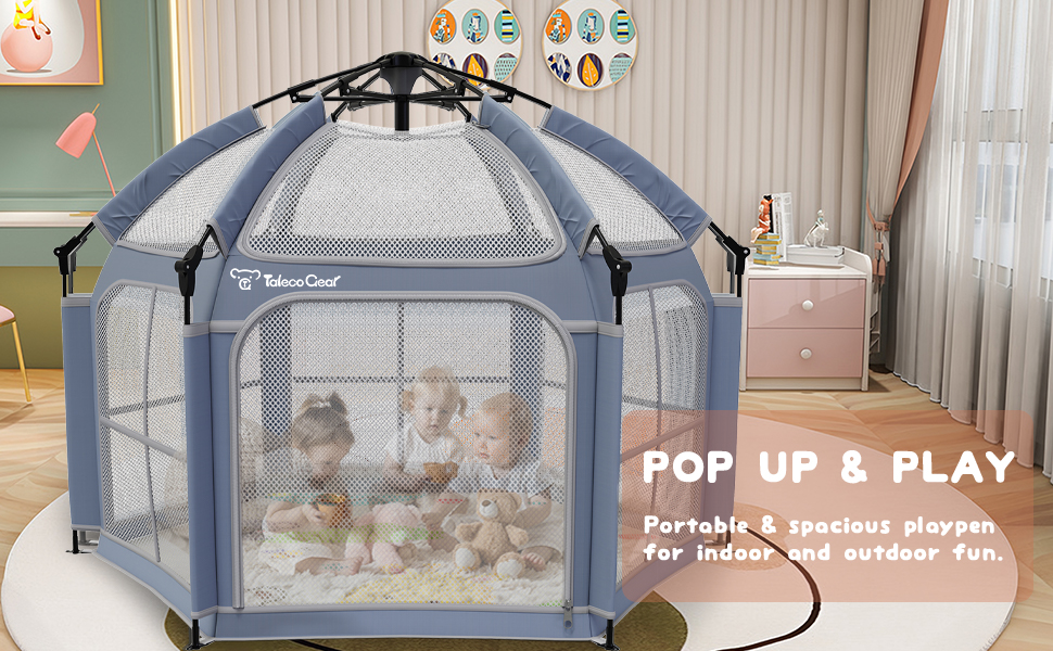 foldable baby playpen