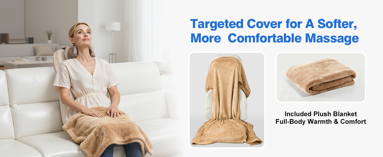 Targeted cover for A Softer,More comfortable Massage