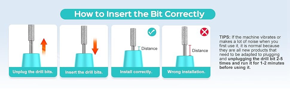 How to Insert the Bit Correctly