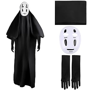 Amazon.co.jp: [DERAYEE] ハロウィン コスプレ 仮装 顔のない