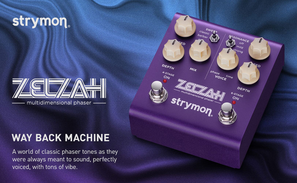 Amazon.com: Strymon Zelzah Multidimensional Phaser Guitar