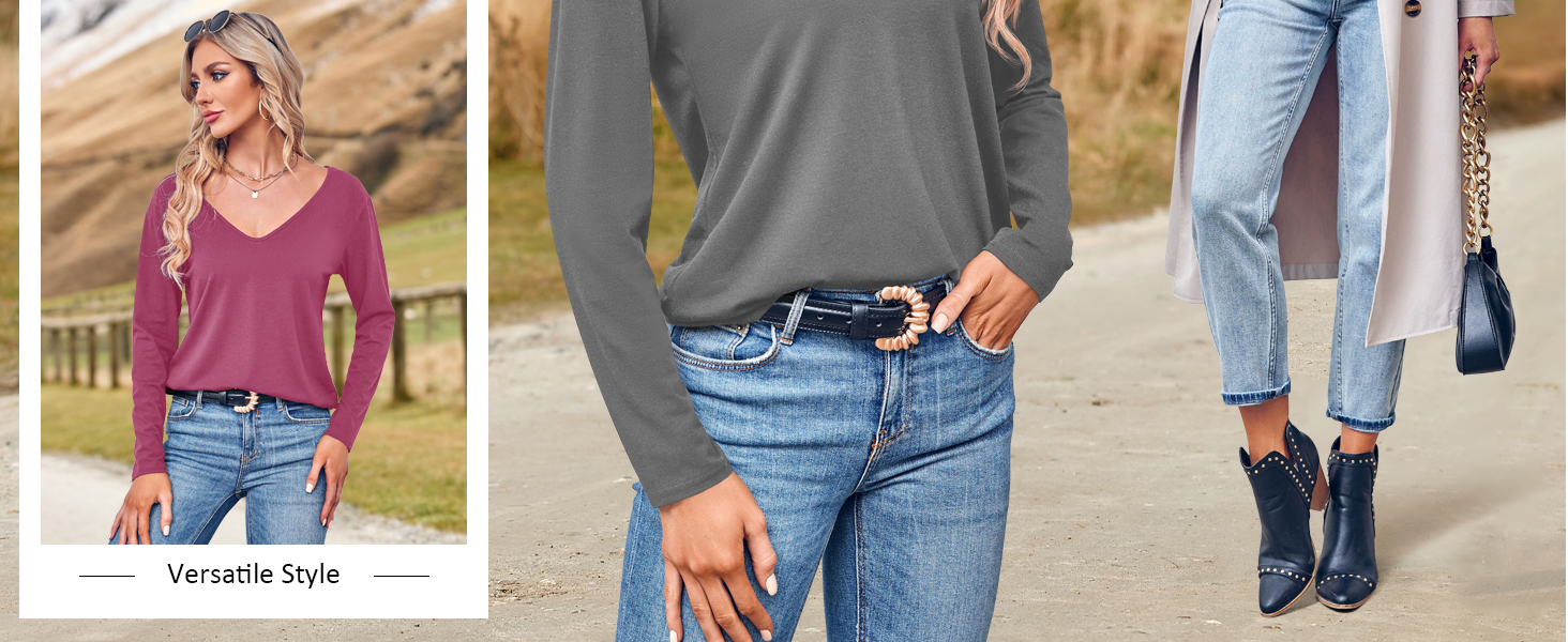 V Neck blouse top 