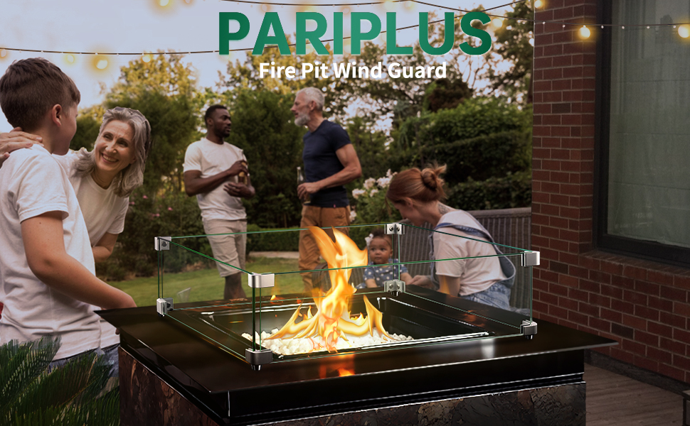fire pit wind guard