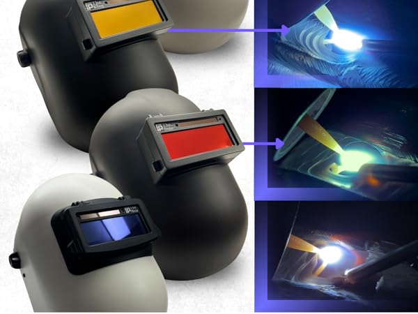 The King 1.0 | Shade 5-13 Adjustable Gold Auto Darkening