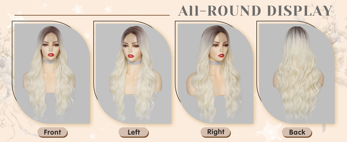 blonde wig