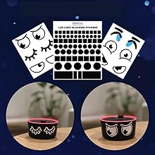 Make your sleep interesting with emoji stickers.