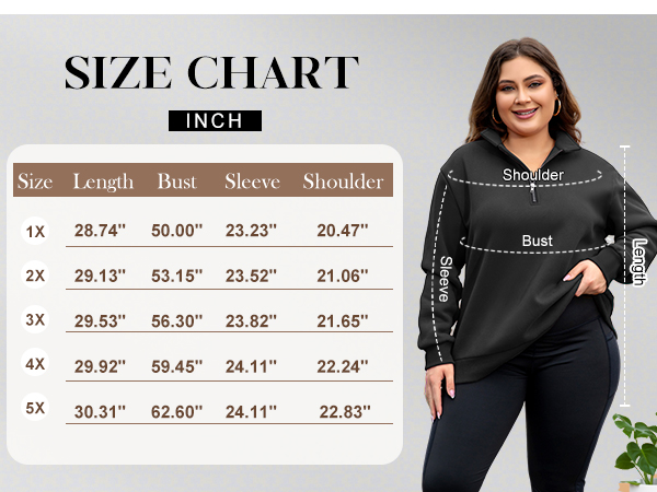 Mサイズ ALOUND WIDE DETACHABLE PULLOVER Chulianyouhuo Womens Plus Size Half Zip Pullover Long Sleeve