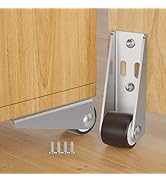 Mixizigoz Mini Low Profile Fixed Caster Wheels, Side Mount Caster Fit for Wooden Furniture, Cabin...