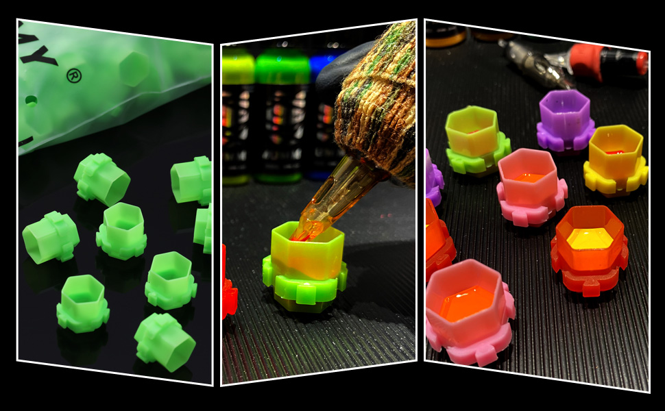 Permanent Makeup Tattoo Ink Cup Supplies