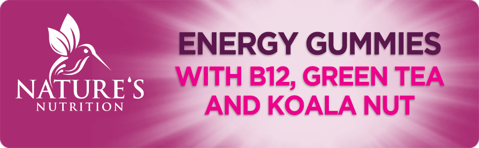 Energy Gummies with Natural Caffeine: Our energy gummies for adults provide a natural source