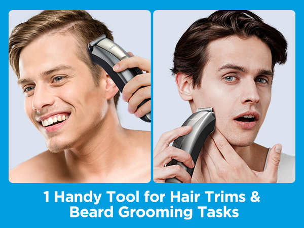 cordless hair clippers for men professional barber kit rechargeable beard trimmer