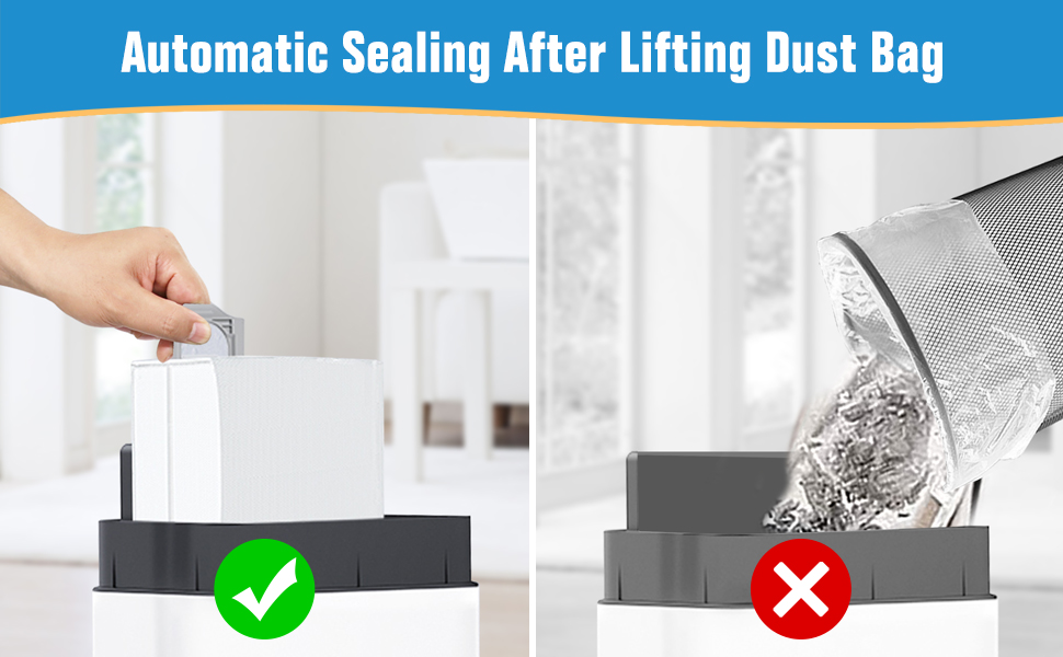 Vacuum Bags Compatible with iRobot Roomba i3+(3350), i4