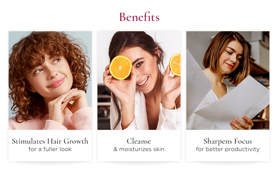 Gya Labs Organic Rosemary Essential Oil for Hair Growth (10ml