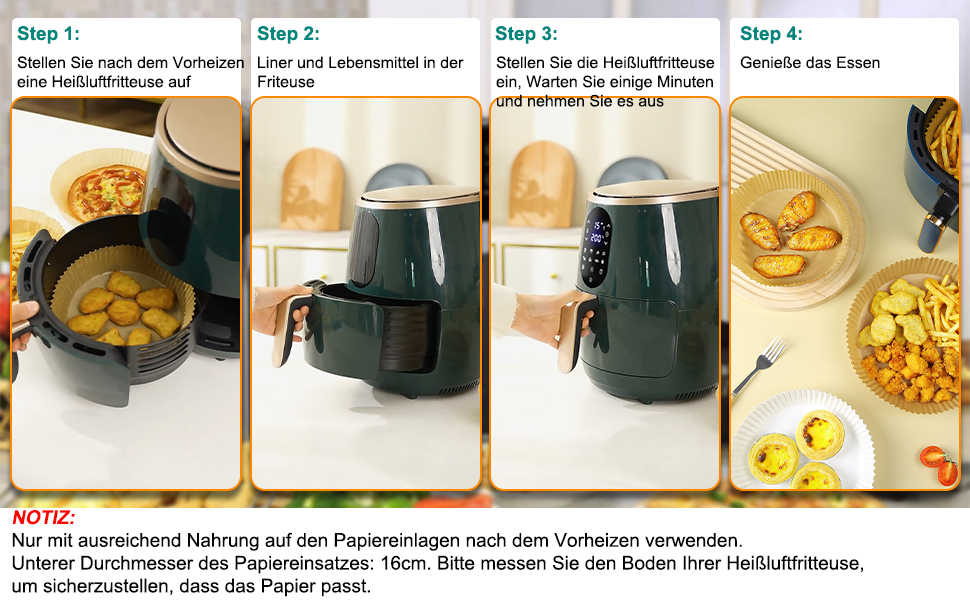 airfryer papier