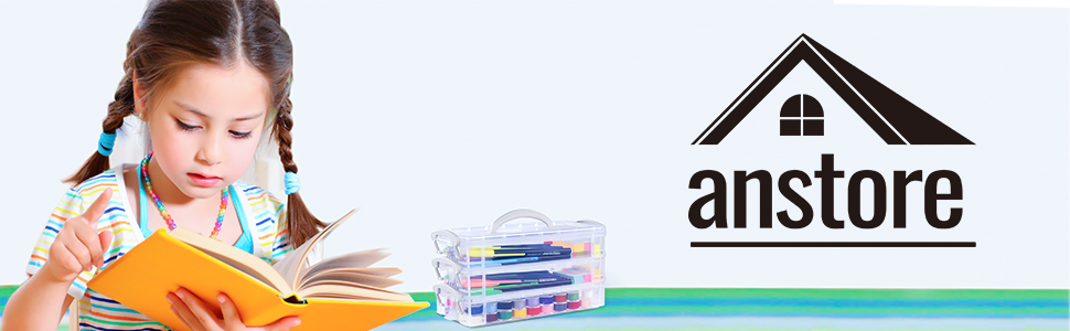 Anstore Storage Box with Handles