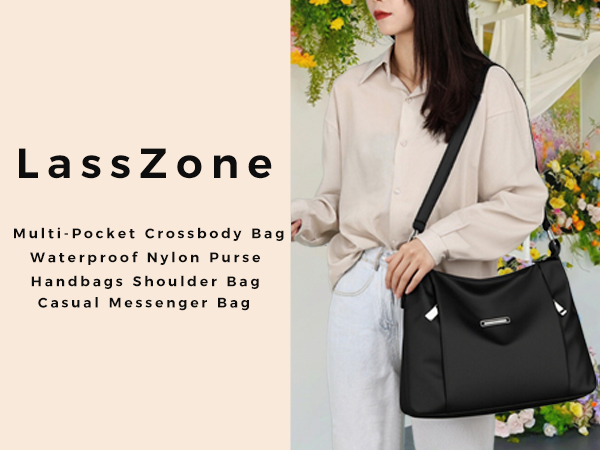 Amazon.com: LassZone Multi Pocket Crossbody Bag for Women