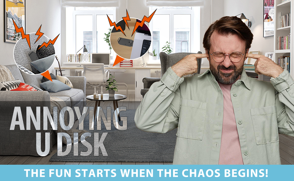 Cricket Noise Maker Prank (4 Pack),Prank Noise Maker for