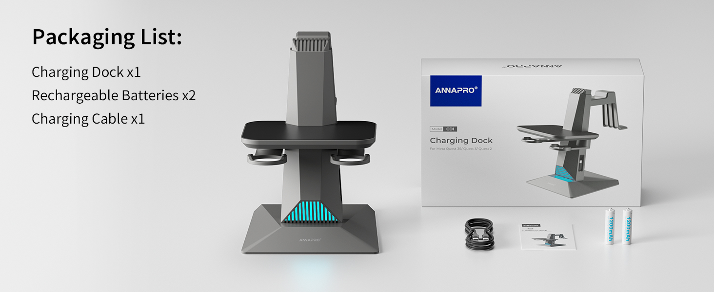 meta quest charging dock