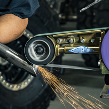 Contact Wheel Grinding on the Multitool Belt Grinder