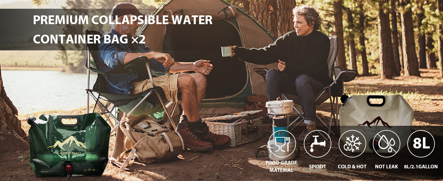 collapsible water jug