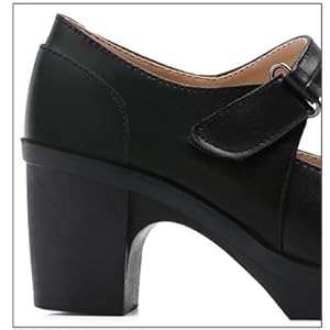 Comfortable chunky heels