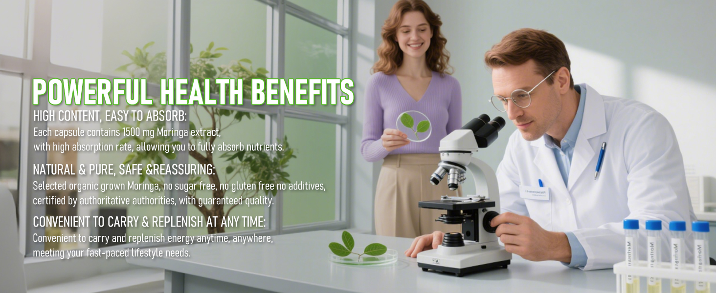 Moringa capsules