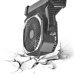 rechargeable camping fan battery operated tent fan