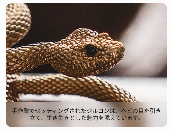 Amazon.co.jp: [COPPERTIST.WU] スネークペンダント ジュエリー
