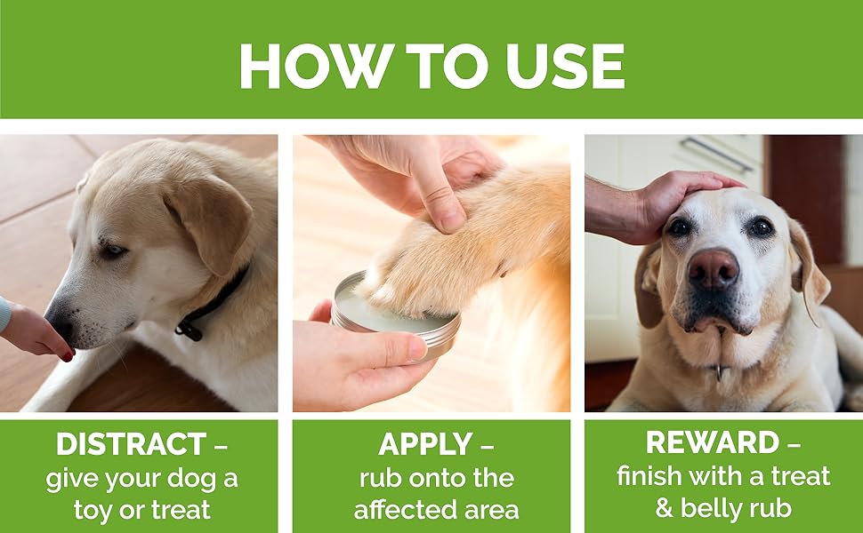 LuckyTail Dog Paw Soother | Organic, Natural and Healing Paw Pad Moisturizer