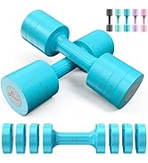 Adjustable Dumbbells Hand Weights Set: Sportneer 5 lb Dumbbell Set of 2 Each 2lb 3lb 4lb 5lb Free...