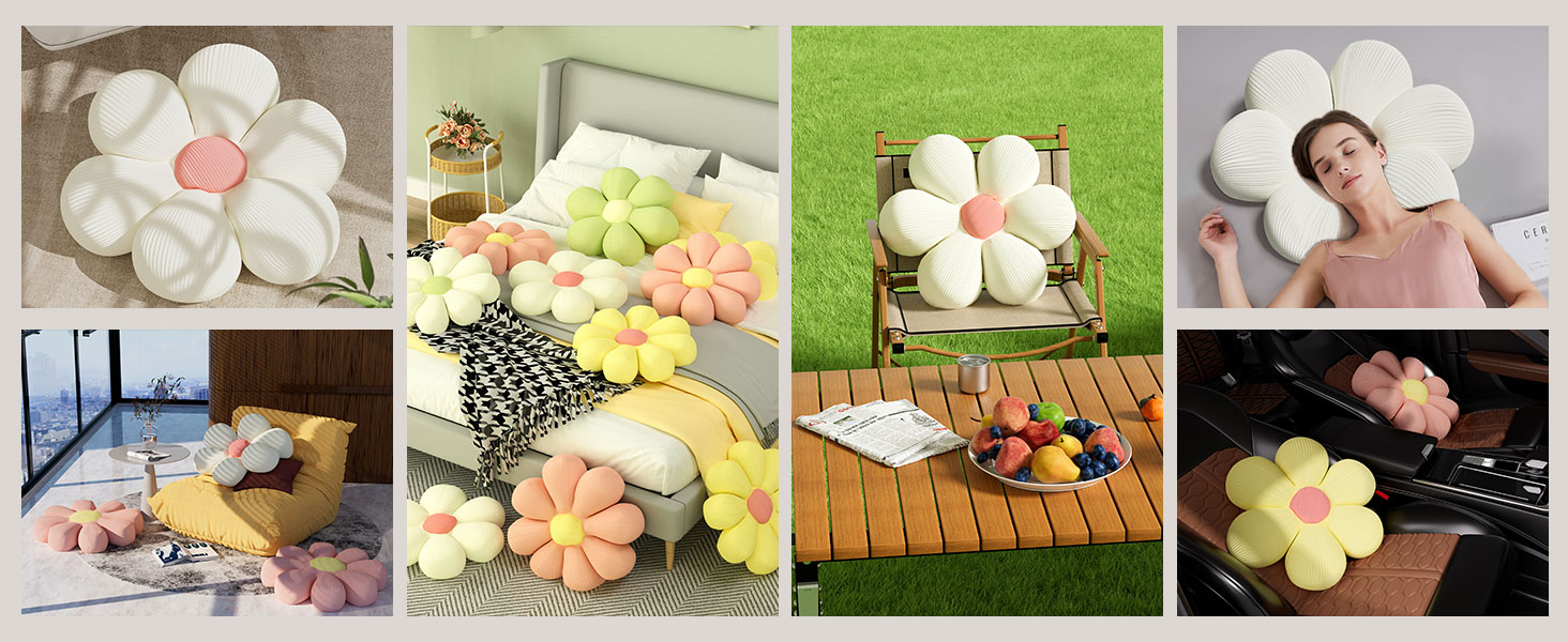 Flower pillow