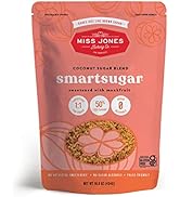 Miss Jones Baking SmartSugar - Coconut Sugar & Brown Sugar Blend Sweetened with Monkfruit - 1:1 S...